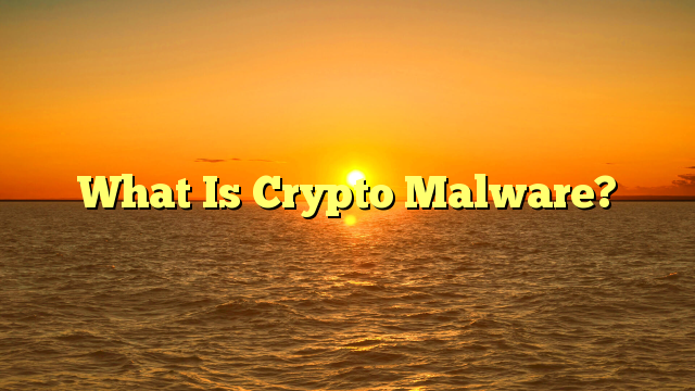 What Is Crypto Malware? 